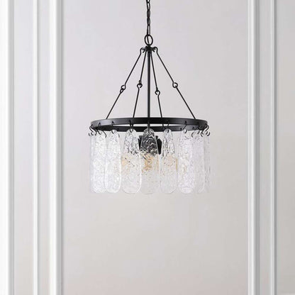 Safavieh - Selene 4Lt 20in Chandelier - Black - Clear - CHA4056A veiw 1