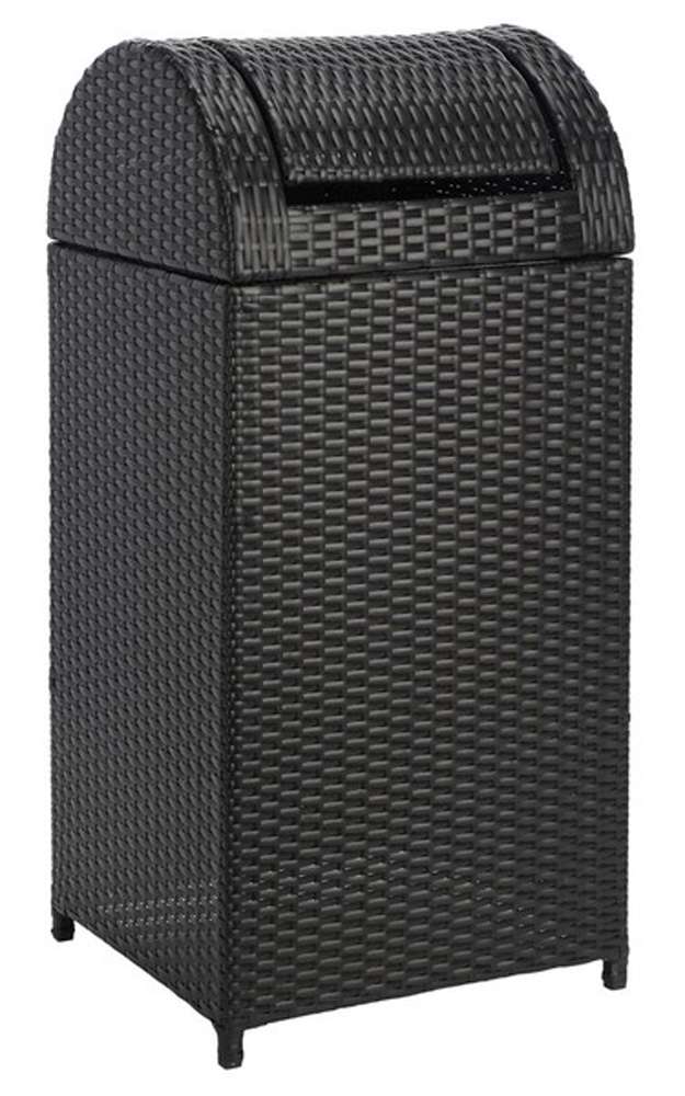 Safavieh - Serapis Trash Bin - Black - PAT7511A veiw 3