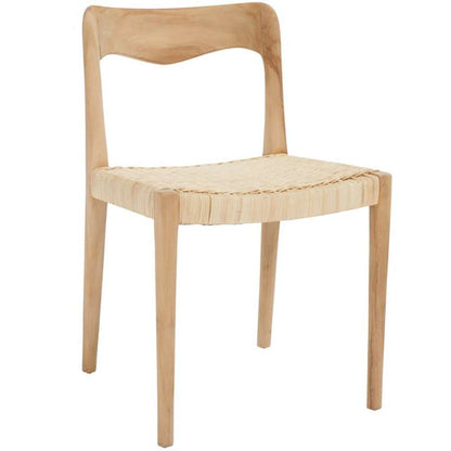 Safavieh - Sezja Wicker Dining Chair - Natural - DCH1204A veiw 3