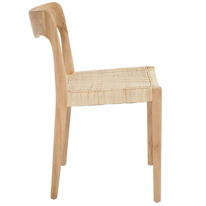 Safavieh - Sezja Wicker Dining Chair - Natural - DCH1204A veiw 4