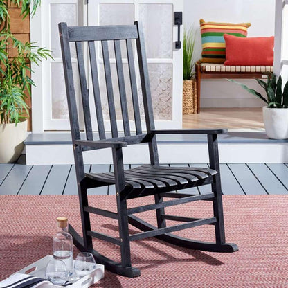 Safavieh - Shasta Rocking Chair - Black - PAT7002D veiw 3