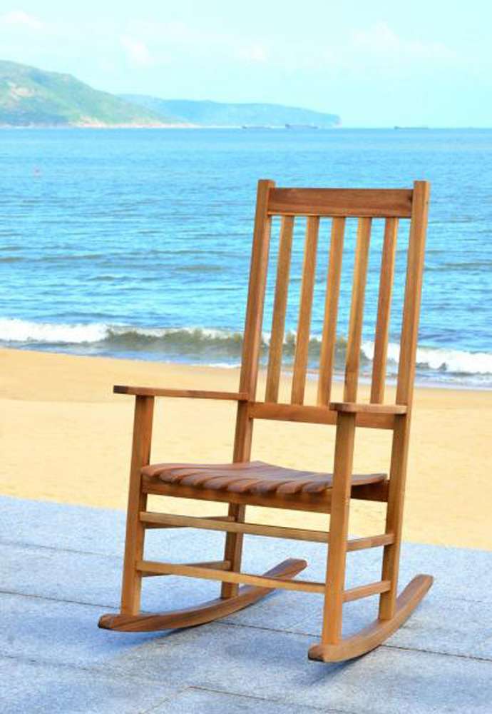 Safavieh - Shasta Rocking Chair - Teak - PAT7002A veiw 2