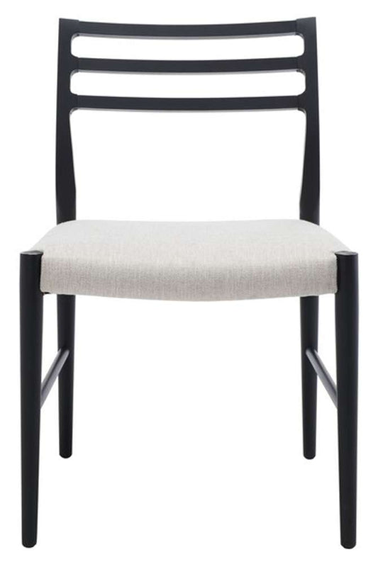 Safavieh - Couture - Shaylyn Dining Chair - Taupe - Black - SFV5026A veiw 1