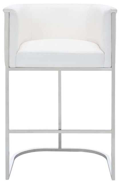 Safavieh - Couture - Shiloh Barstool - White - KNT7037A veiw 1
