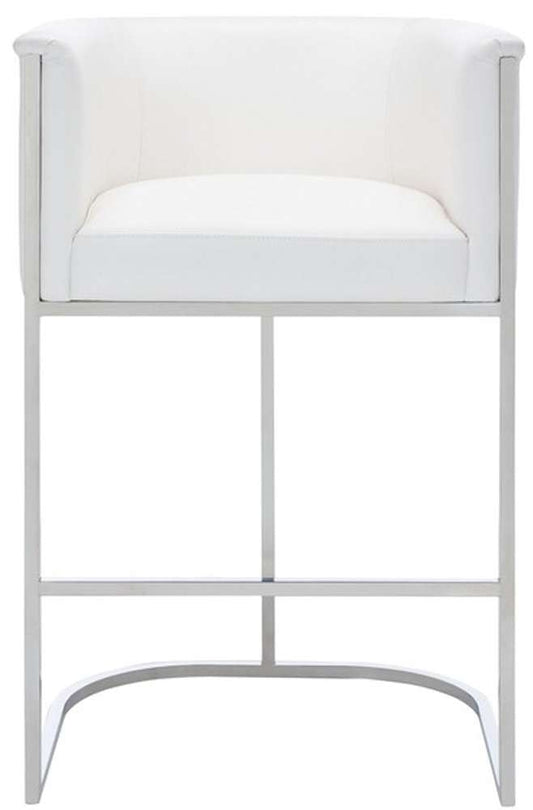 Safavieh - Couture - Shiloh Barstool - White - KNT7037A veiw 1