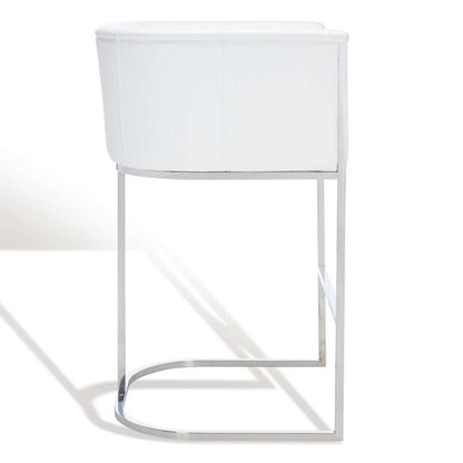 Safavieh - Couture - Shiloh Barstool - White - KNT7037A veiw 4