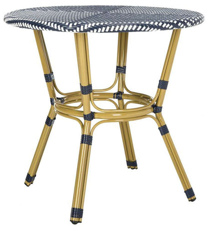 Safavieh - Sidford Bistro Table - Navy - White - PAT4012A veiw 3