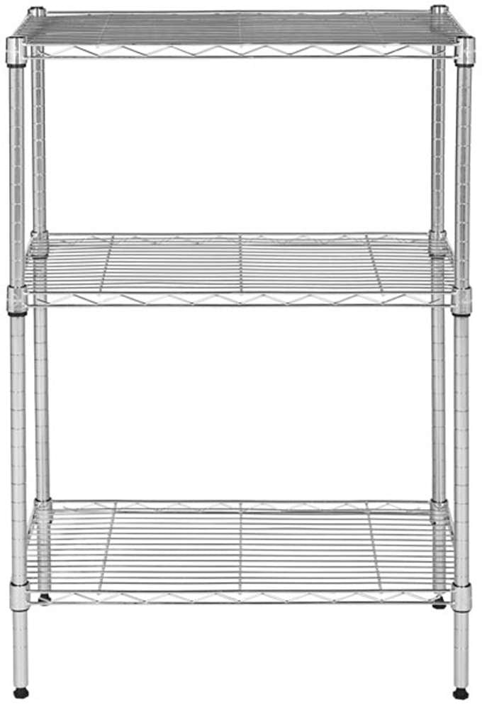 Safavieh - Sierra Mini 3 Tier Shelve - Chrome - HAC2000B veiw 1