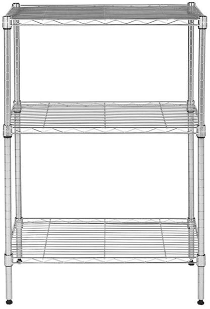 Safavieh - Sierra Mini 3 Tier Shelve - Chrome - HAC2000B veiw 1
