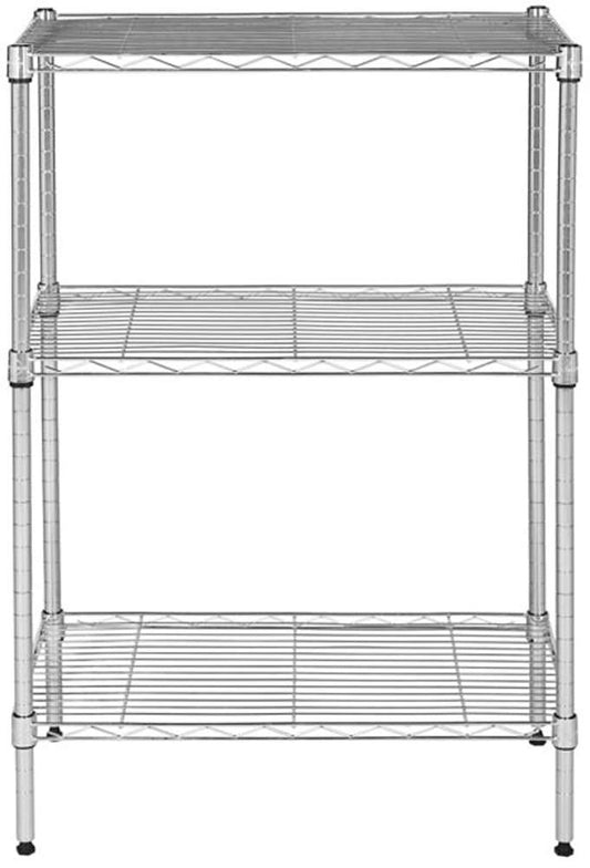 Safavieh - Sierra Mini 3 Tier Shelve - Chrome - HAC2000B veiw 1