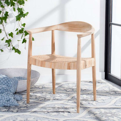 Safavieh - Sijo Rattan Peel Accent Chair - Natural - ACH1007A veiw 2