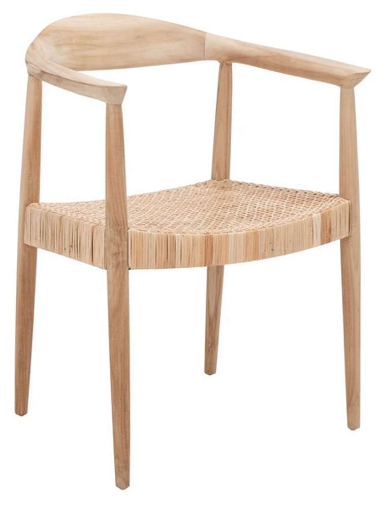 Safavieh - Sijo Rattan Peel Accent Chair - Natural - ACH1007A veiw 3