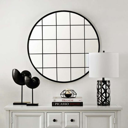 Safavieh - Simmie 32in Mirror - Black - MRR1038A veiw 2