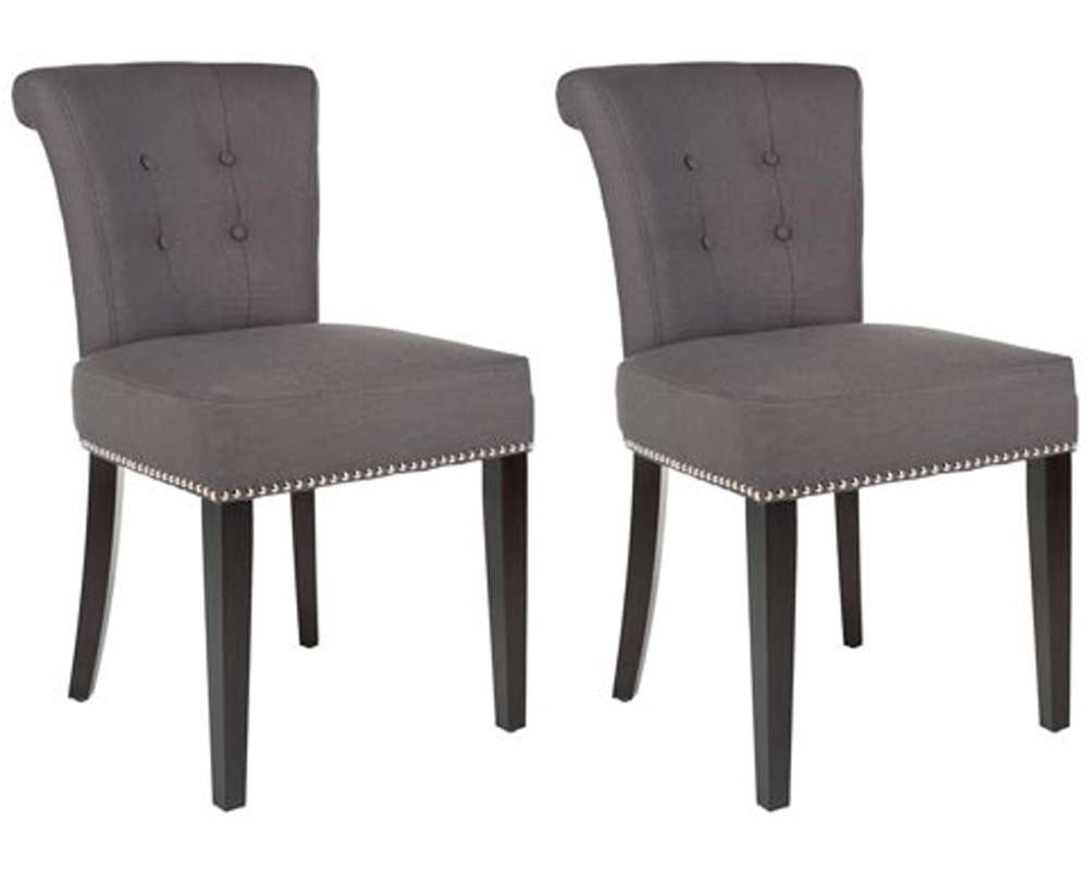 Safavieh - Sinclair Ring Chair - Grey  (Set of 2) - MCR4705A-SET2 veiw 1