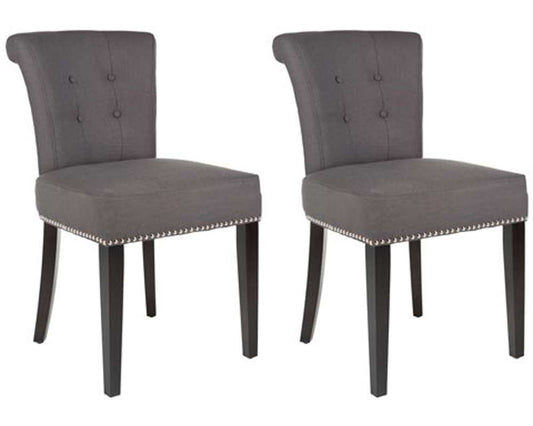 Safavieh - Sinclair Ring Chair - Grey  (Set of 2) - MCR4705A-SET2 veiw 1