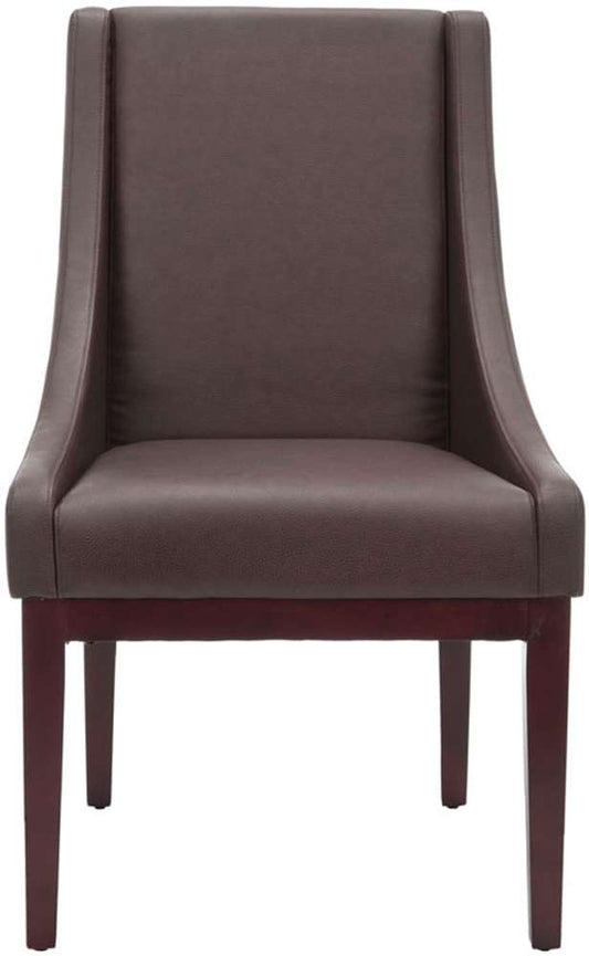 Safavieh - Sloping Arm Chair - Brown - MCR4500C veiw 1
