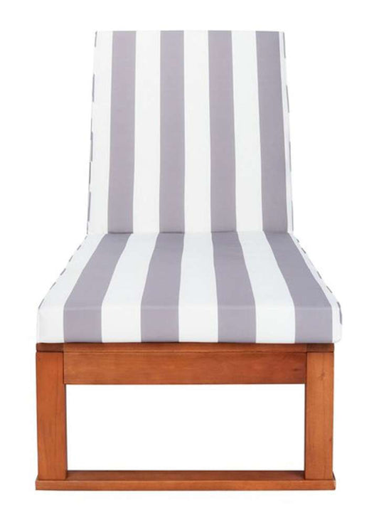 Safavieh - Solano Sunlounger - Natural - Grey Stripe - PAT7024G veiw 1
