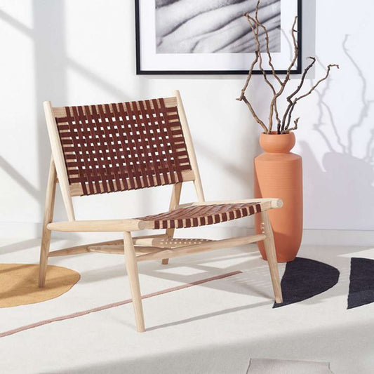 Safavieh - Soleil Accent Chair - Cognac - Natural - ACH1001E veiw 2