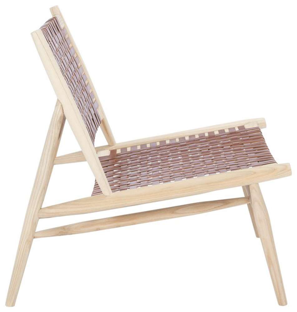 Safavieh - Soleil Accent Chair - Cognac - Natural - ACH1001E veiw 3