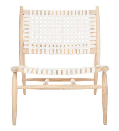 Safavieh - Soleil Accent Chair - White - Natural - ACH1001A veiw 1