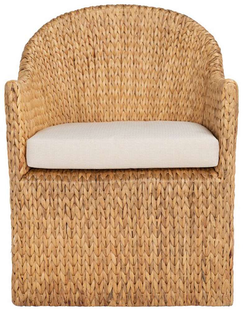 Safavieh - Couture - Solomon Water Hyacinth Chair - Natural - Beige - CWK2000A veiw 1