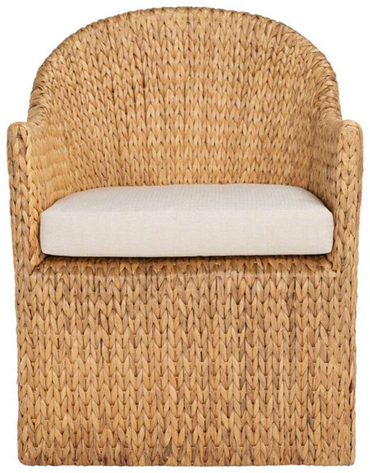 Safavieh - Couture - Solomon Water Hyacinth Chair - Natural - Beige - CWK2000A veiw 1