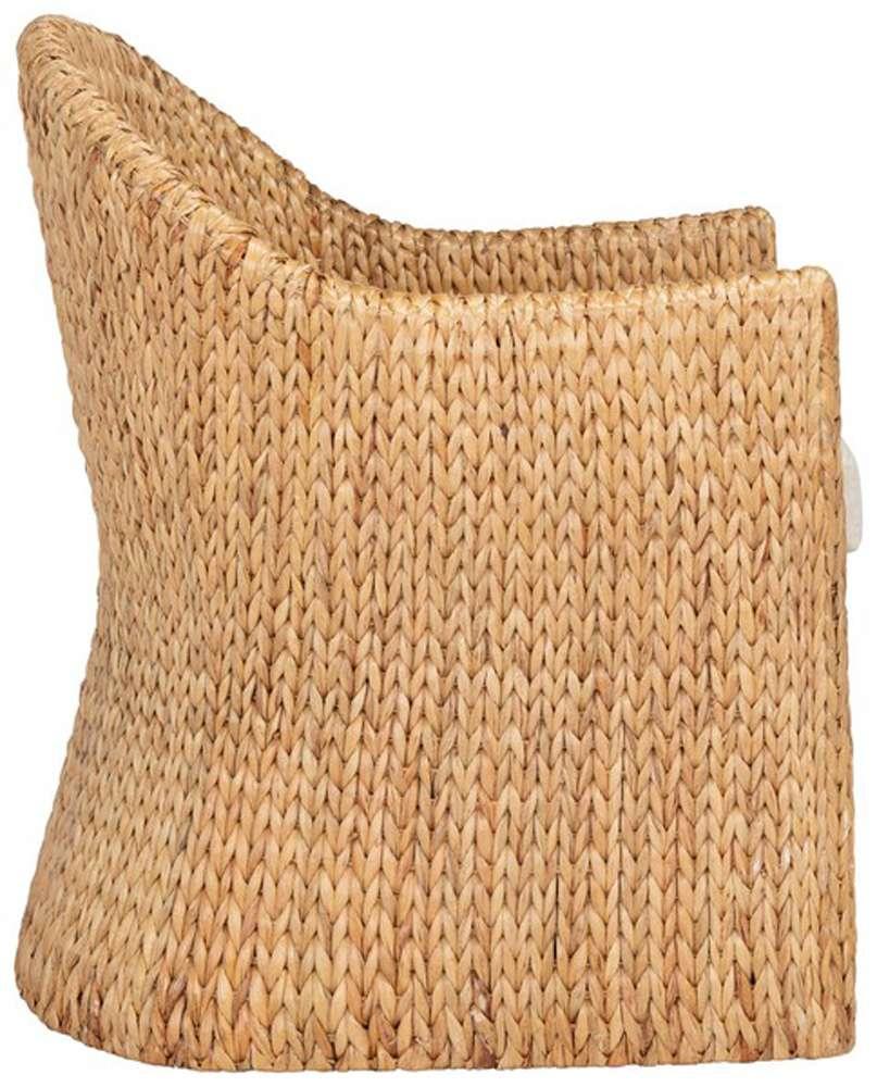 Safavieh - Couture - Solomon Water Hyacinth Chair - Natural - Beige - CWK2000A veiw 3