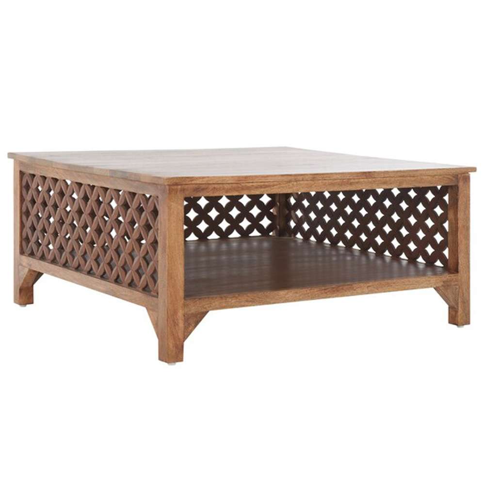 Safavieh - Squall Square 1 Shlf Coffee Table - Burnt Natural  - COF5302B veiw 3