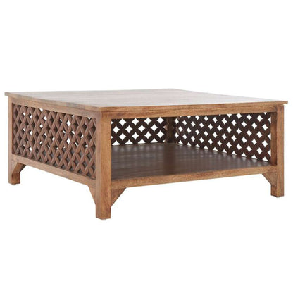 Safavieh - Squall Square 1 Shlf Coffee Table - Burnt Natural  - COF5302B veiw 3