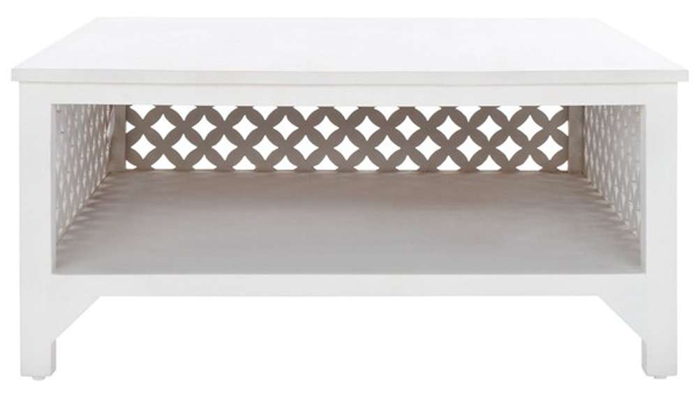 Safavieh - Squall Square 1 Shlf Coffee Table - White Washed - COF5302C veiw 1