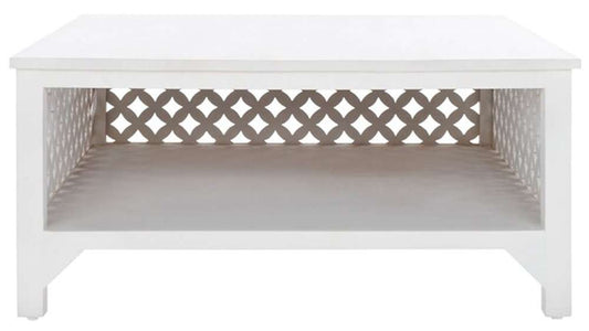 Safavieh - Squall Square 1 Shlf Coffee Table - White Washed - COF5302C veiw 1