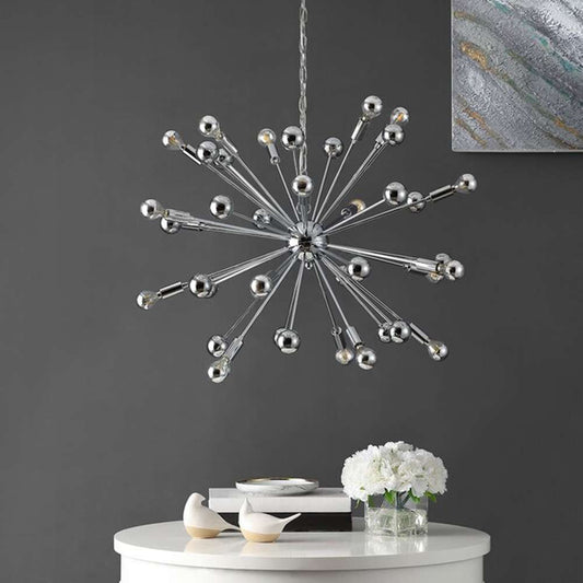 Safavieh - Starburst Sputnik Pendant Lamp - Chrome - LIT4495A veiw 1