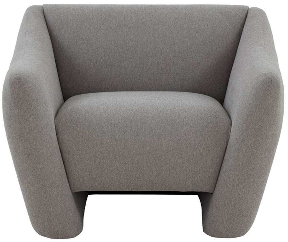 Safavieh - Couture - Stefanie Modern Accent Chair - Light Grey - SFV4795B veiw 1