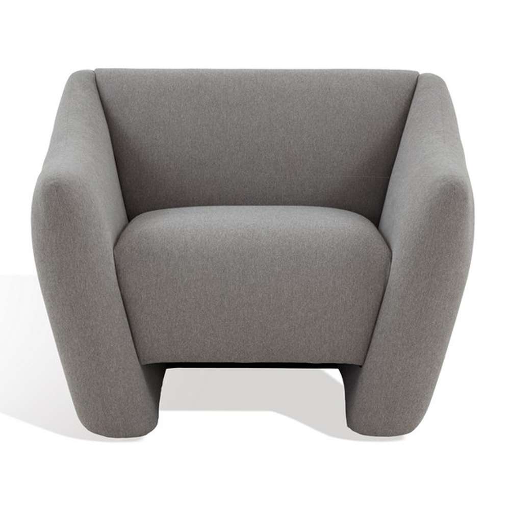 Safavieh - Couture - Stefanie Modern Accent Chair - Light Grey - SFV4795B veiw 2
