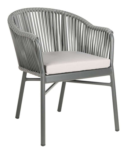 Safavieh - Stefano Rope Chair - Grey  (Set of 2) - PAT4026A-SET2 veiw 3