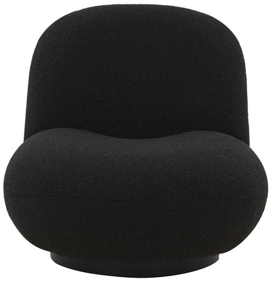 Safavieh - Couture - Stevie Boucle Accent Chair - Black - SFV4767C veiw 1