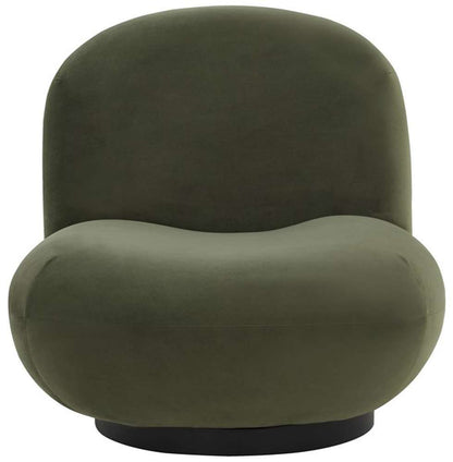 Safavieh - Couture - Stevie Boucle Accent Chair - Olive Green - Black - SFV4767E veiw 1