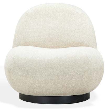 Safavieh - Stevie Chenille Accent Chair / Taupe / Black - SFV4767H view 1