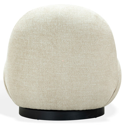 Safavieh - Stevie Chenille Accent Chair / Taupe / Black - SFV4767H view 5