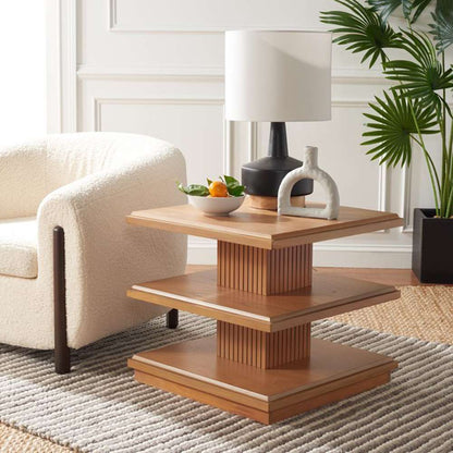 Safavieh - Suette 2 Shelf Accent Table - Natural - ACC5001C veiw 2