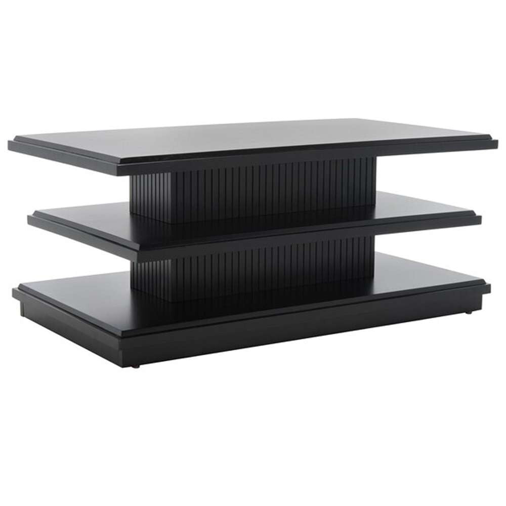 Safavieh - Suette 2 Shelf Coffee Table - Black - COF5001B veiw 3