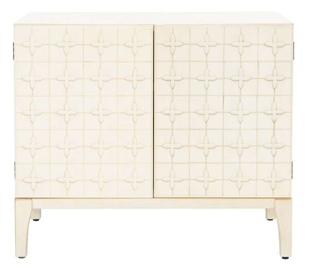 Safavieh - Sula 2 Door 1 Shelf Chest - Antique White - CHS6603A veiw 1
