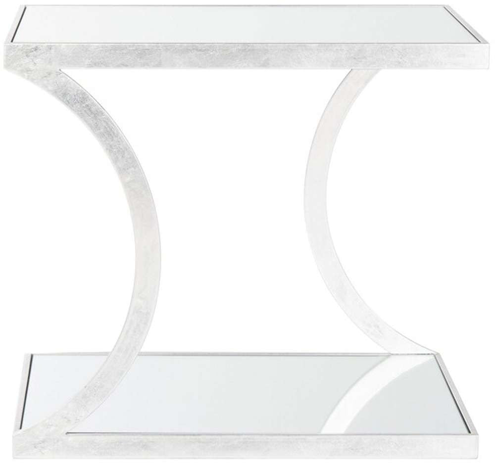 Safavieh - Sullivan Accent Table - Silver - Mirror - FOX2526A veiw 1