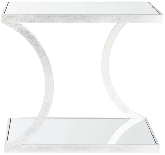 Safavieh - Sullivan Accent Table - Silver - Mirror - FOX2526A veiw 1
