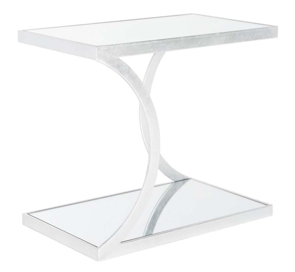 Safavieh - Sullivan Accent Table - Silver - Mirror - FOX2526A veiw 3