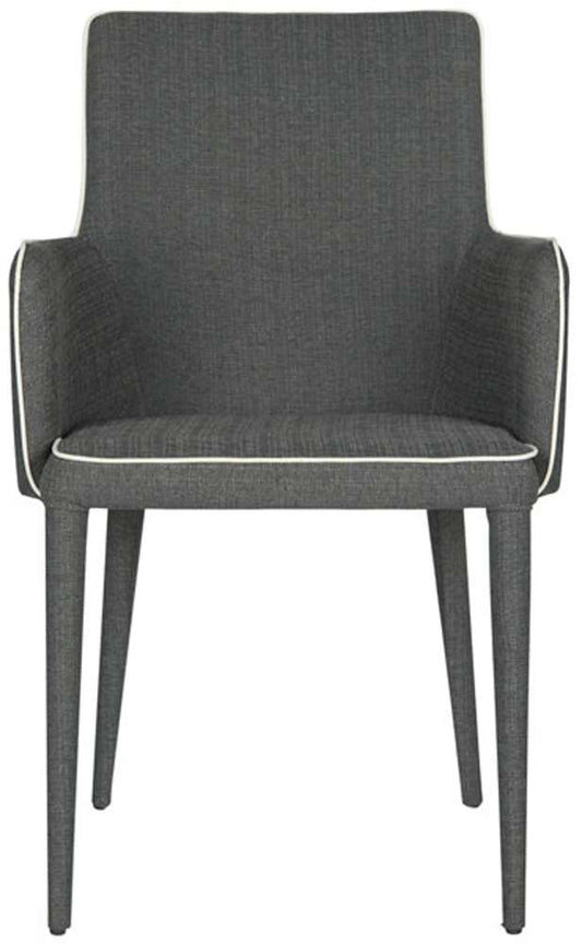 Safavieh - Summerset Arm Chair - Grey - White - FOX2015J veiw 1
