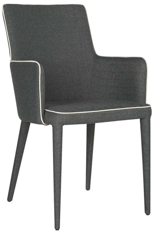 Safavieh - Summerset Arm Chair - Grey - White - FOX2015J veiw 2