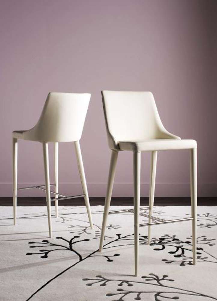 Safavieh - Summerset Bar Stool - Butter Cream - FOX2016C veiw 2