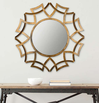 Safavieh - Sunburst Mirror - Gold - MIR4008A veiw 3