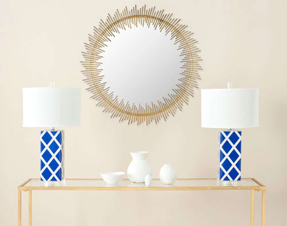 Safavieh - Sunray Circle Mirror - Antique Gold - MIR4022A veiw 1